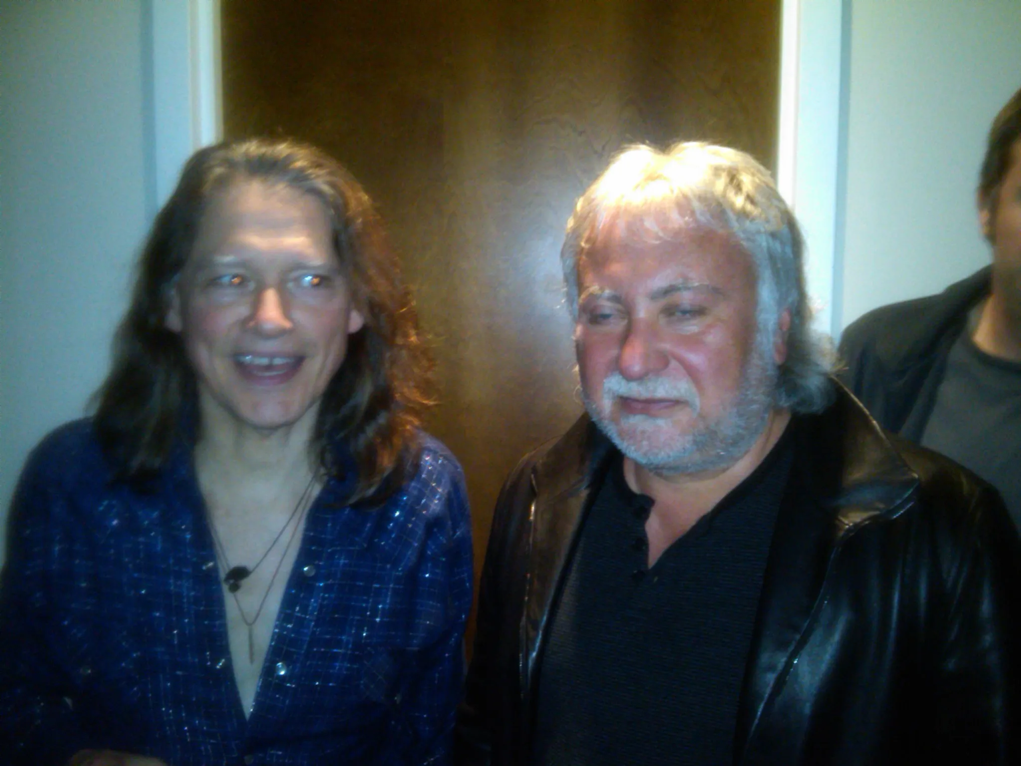 Jan with Robben Ford at the Blue Note